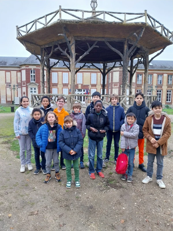 photo du groupe de jeunes d'Évreux lors du championnat départemental jeune